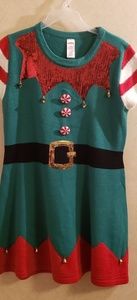 Holiday Time Women's Ugly Christmas Sweater Dress